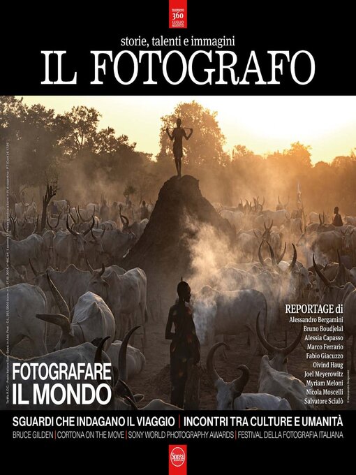 Cover image for Il fotografo